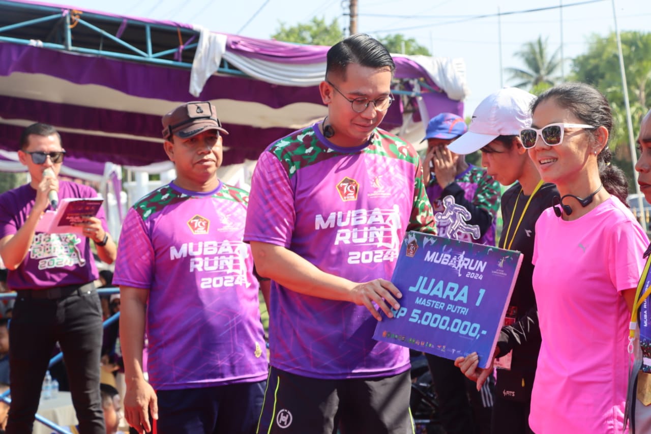 Muba Run 2024 Diikuti Ribuan Peserta, Ada Peserta Nasional dan Antar Provinsi