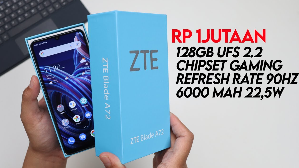 Main Game Makin Asyik dengan ZTE Blade A72, HP 1 Jutaan Bisa Sebagus Ini? 