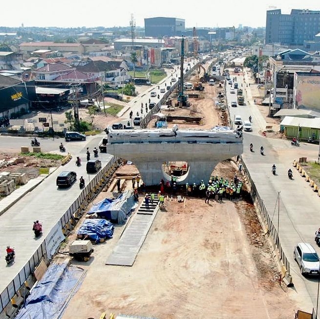 Tahun 2024 Bakal Beroperasi, Proyek Flyover di Kota Palembang Ini Telan Dana Rp152 Miliar