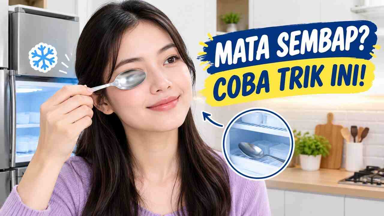 Tak Perlu Keluar Uang, Trik Sendok Dingin Ini Bisa Bikin Mata Terasa Lebih Segar