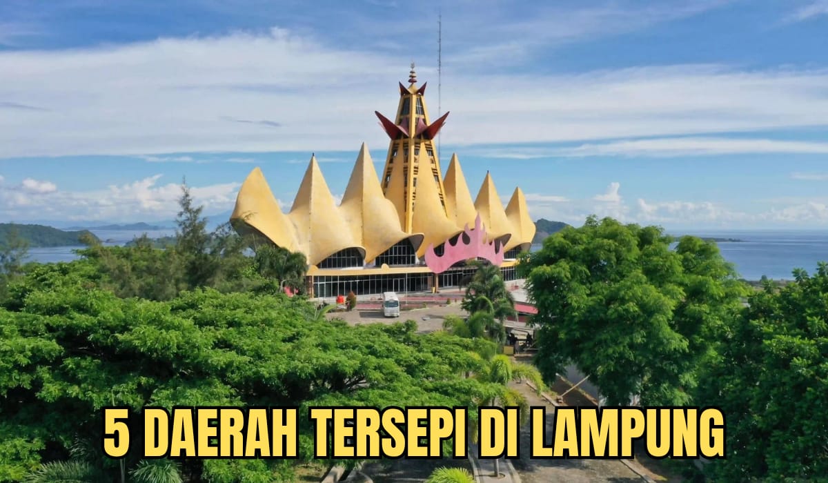 5 Daerah Tersepi di Lampung, Salah Satunya Cuma Berpenduduk 163.641 Jiwa Tapi Kaya Wisata Alam 