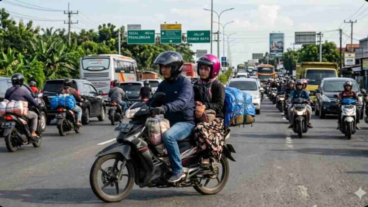 Jangan Mudik Sebelum Baca Ini! 8 Cara Agar Tetap Fokus Naik Motor