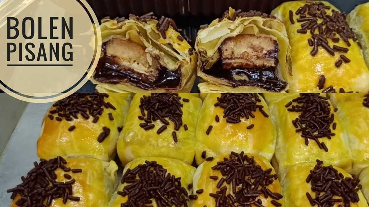 Sekali Gigit Langsung Lumer! Resep Bolen Pisang Tanpa Korsvet hasilnya Berlapis-lapis