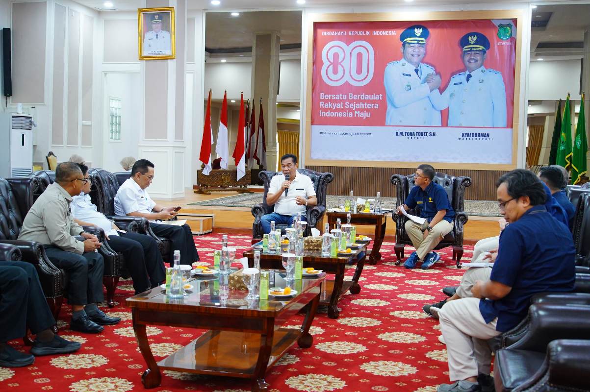 Dorong Optimalisasi Penerimaan Pajak, Bupati Muba Terima Audiensi KPP Pratama Sekayu