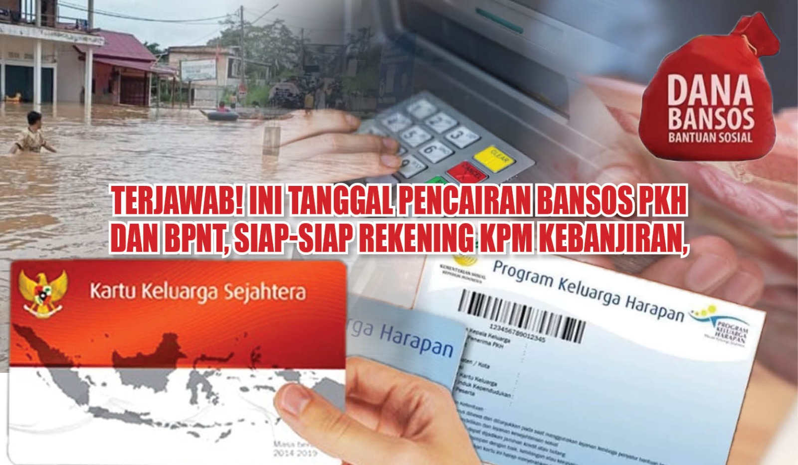 Terjawab! Ini Tanggal Pencairan Bansos PKH dan BPNT, Siap-Siap Rekening KPM Kebanjiran Rejeki