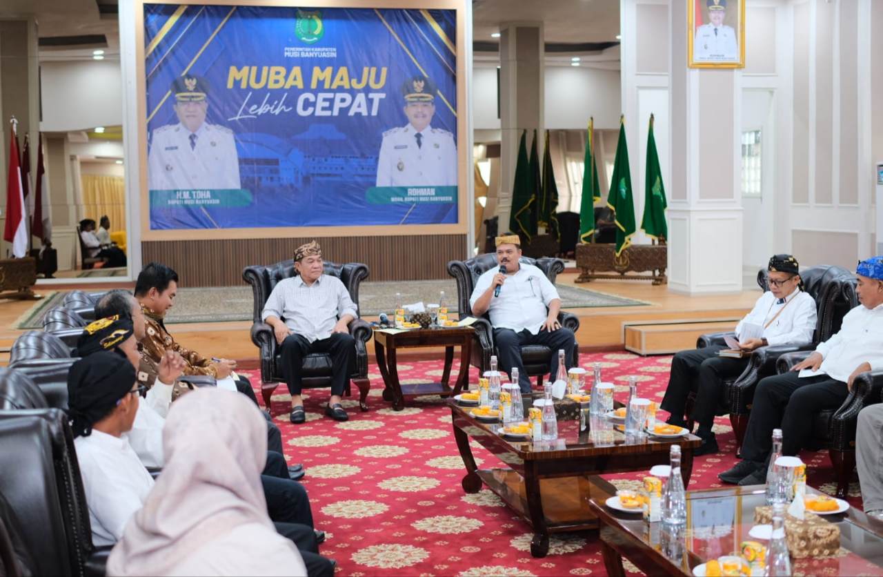 Bupati Muba Terima Audensi Pengurus Paguyuban Pasundan Bersatu