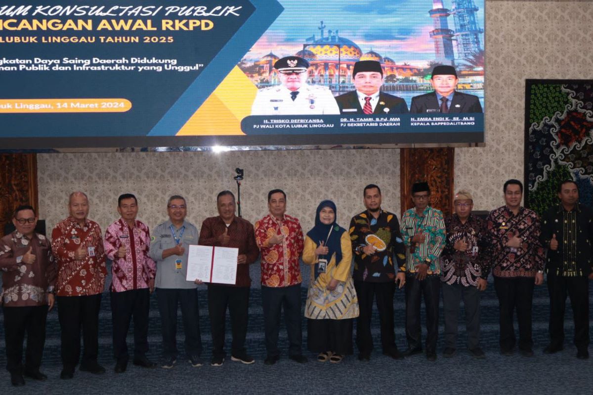 Ciptakan Daya Saing Daerah, Bapedda Litbang Kota Lubuklinggau Gelar FKP RKPD