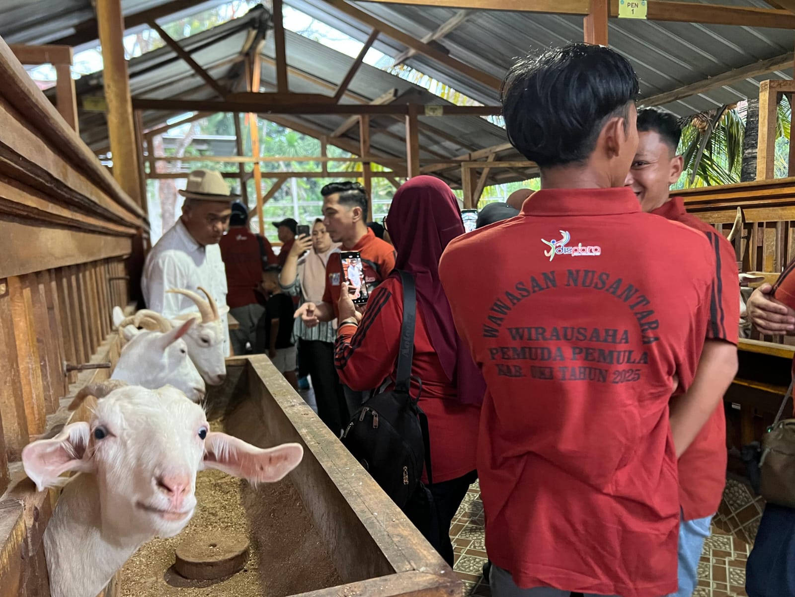 28 Pengusaha Pemula OKI Pelajari Bisnis Pengolahan Susu Kambing Modern di Lampung