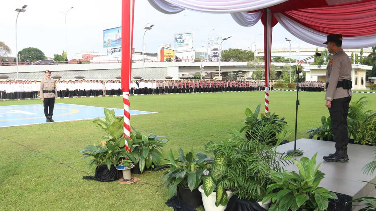 Pimpin Apel Pagi, Kapolda Sumsel: Tindak Tegas Segala Bentuk Premanisme