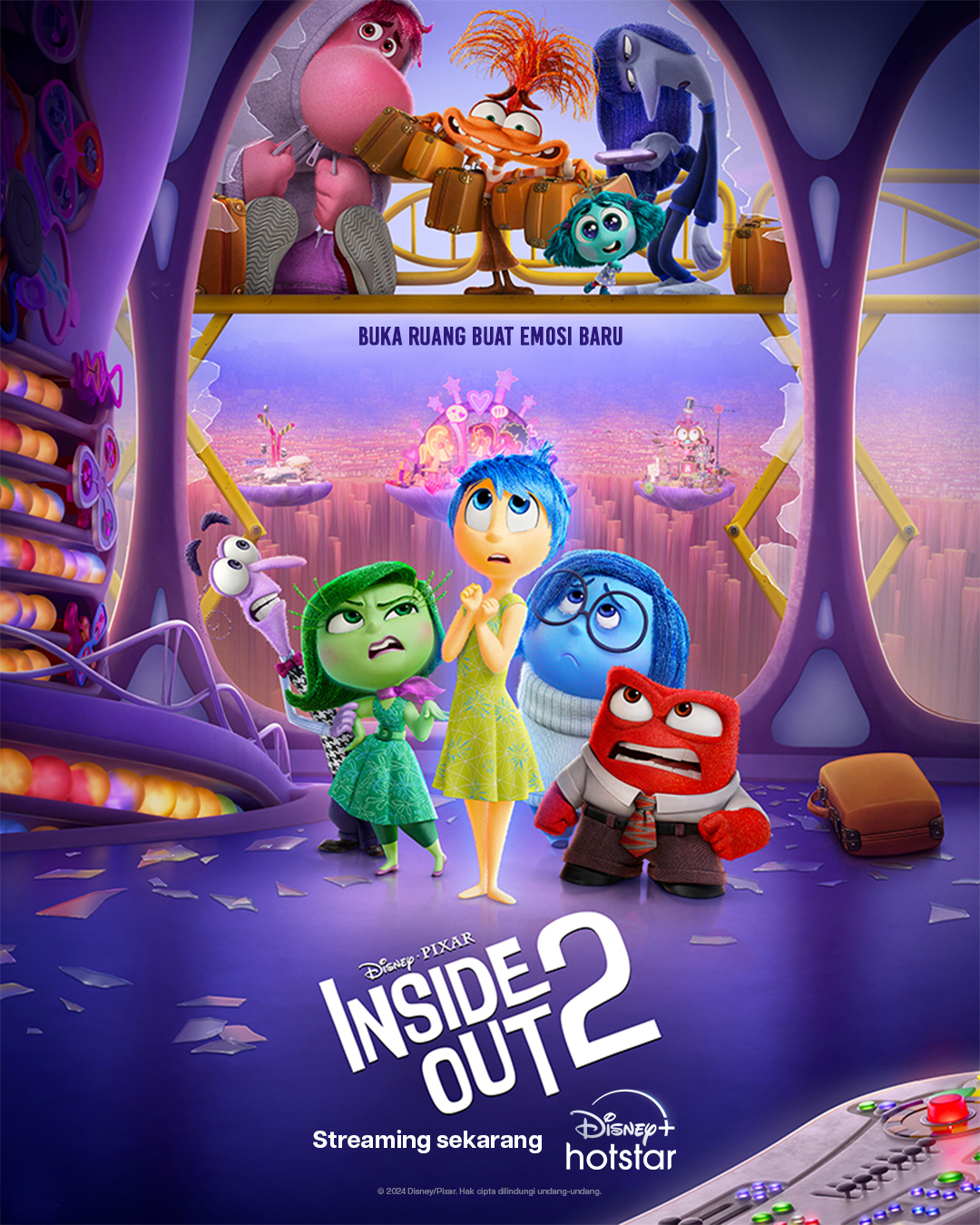 Inside Out 2 jadi Film Nomor 1 dengan 30,5 Juta Penayangan dalam 5 Hari 