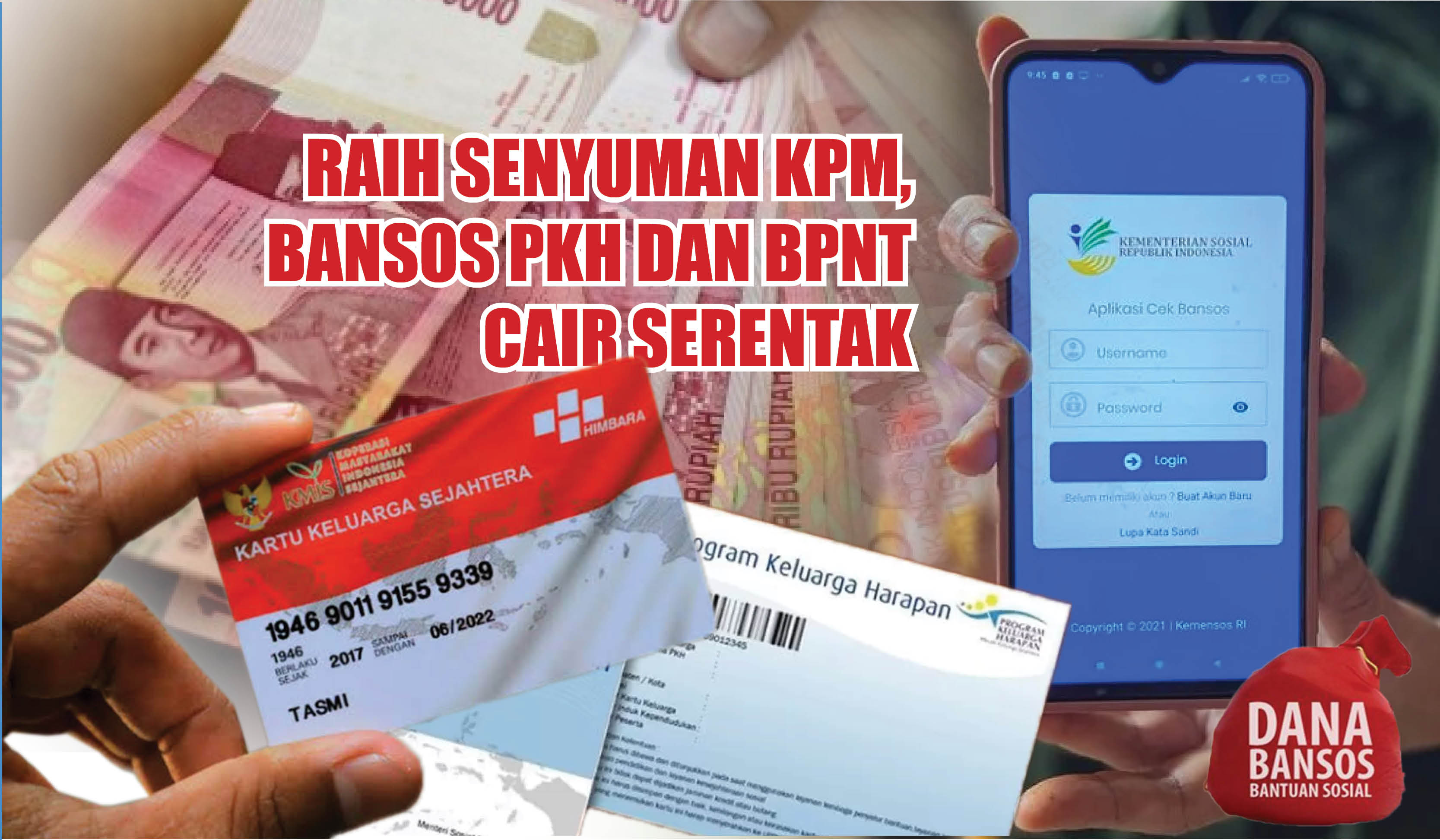 Raih Senyuman KPM, Bansos PKH dan BPNT Cair Serentak, Cek Segera Tanggalnya