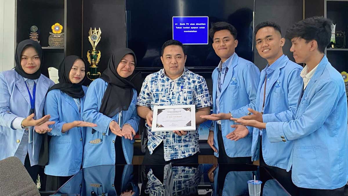 6 Mahasiswa UIN Raden Fatah KKL di PT Bukit Asam Kreatif, Dorong Digitalisasi Sistem Kepegawaian