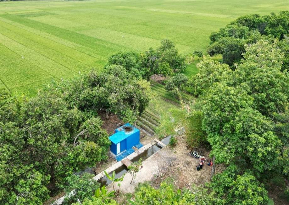 Pertamina EP Perbaiki Jaringan Irigasi dan Jalan Usaha Tani di Indramayu