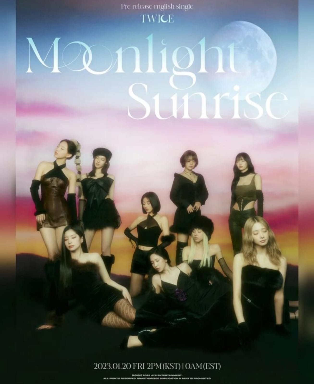 Makna dan Lirik Lagu ‘Moonlight Sunrise’ – TWICE, Serta Terjemahan