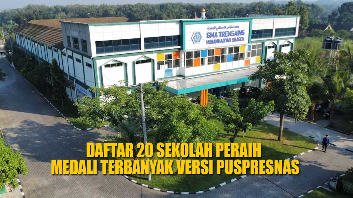 Mau Masuk SMA Terbaik? Simak Daftar 20 Sekolah Peraih Medali Terbanyak versi Puspresnas