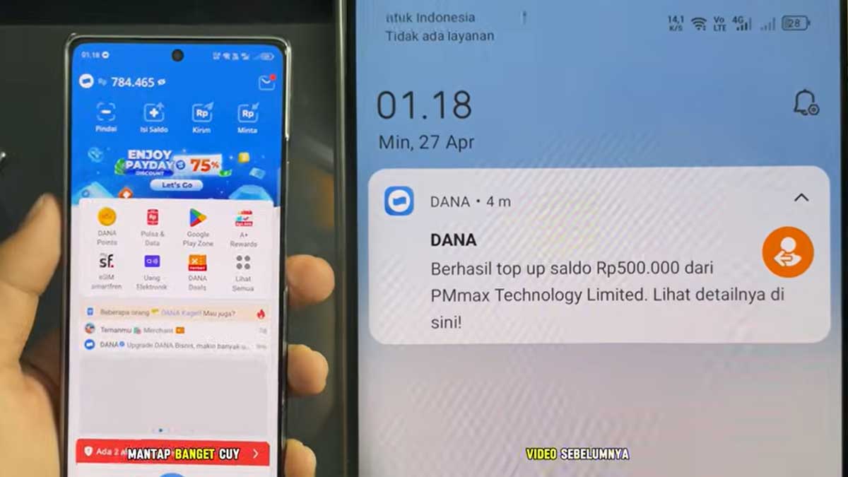 Ayo Buruan Klaim! Saldo DANA Gratis Rp215.000 Bisa Langsung Cair ke Dompet Digitalmu, Cuan di Ujung Jari!