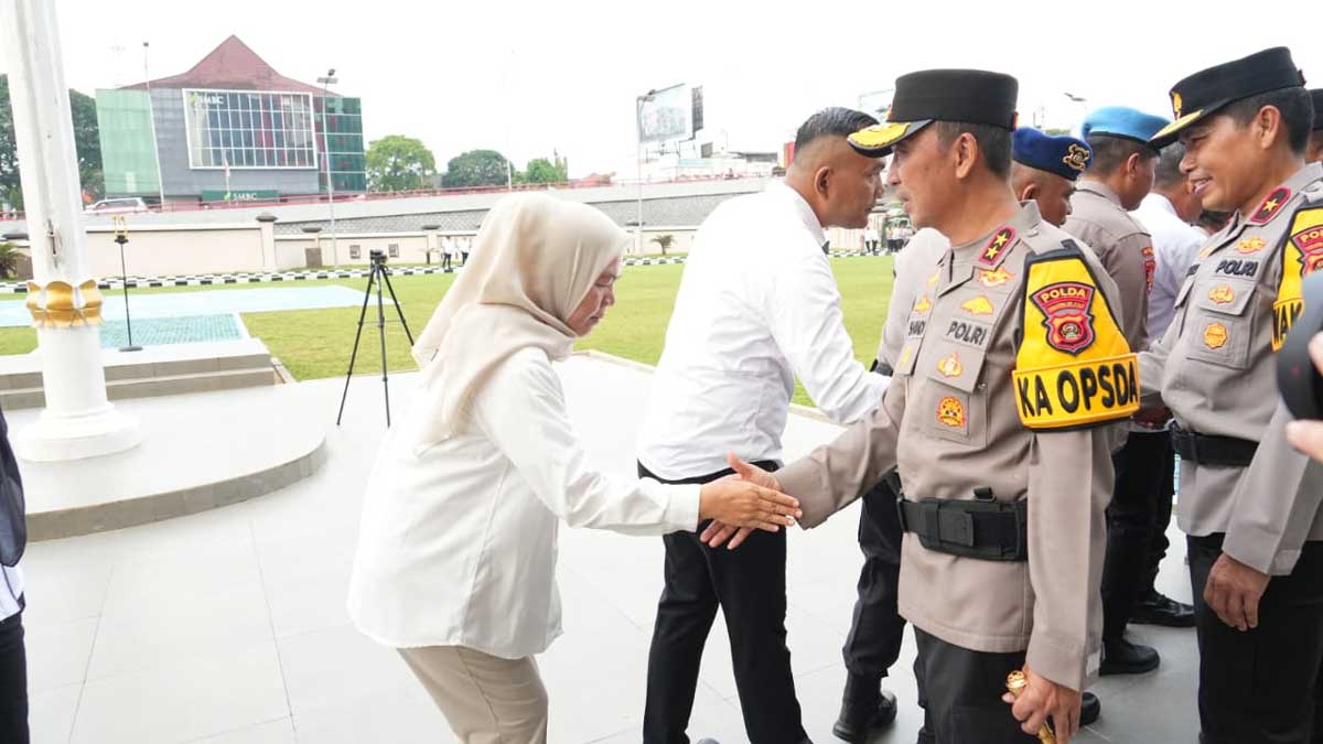 Hari Pertama Kerja, Kapolda Sumsel Pimpin Halal Bihalal dan Ingatkan Personel Tetap Siaga Arus Balik
