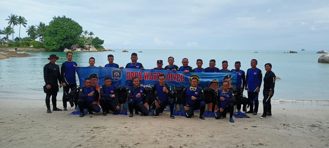  Latihan Open Water Diver Basarnas Palembang Resmi Ditutup