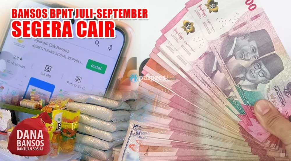 ALHAMDULILLAH, Bansos BPNT Juli-September Segera Cair, Ada Dana Rp600 Ribu Cair Lewat Pos, Tunggu Undangannya 