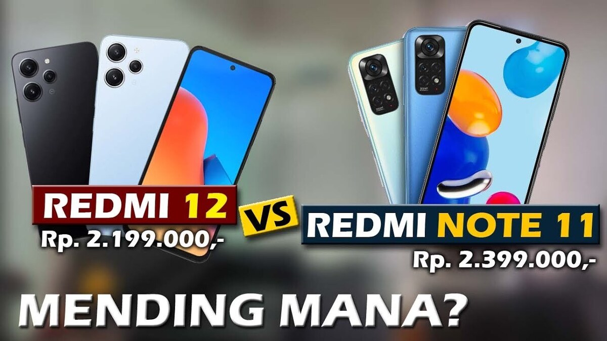 Sama Sama 2 Jutaan, Apa Sih Beda Xiaomi Redmi 12 dan Redmi Note 11, Yuk Cek Disini 