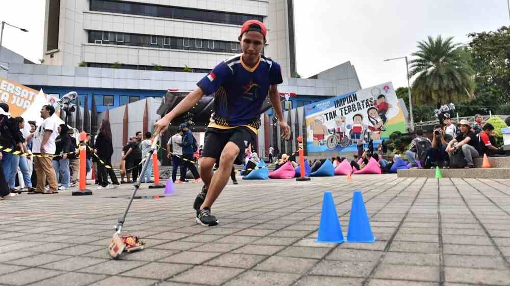 Komunitas PlayOn Mini 4WD Indonesia di Pesta Prestasi yang Pernah Cetak Rekor MURI