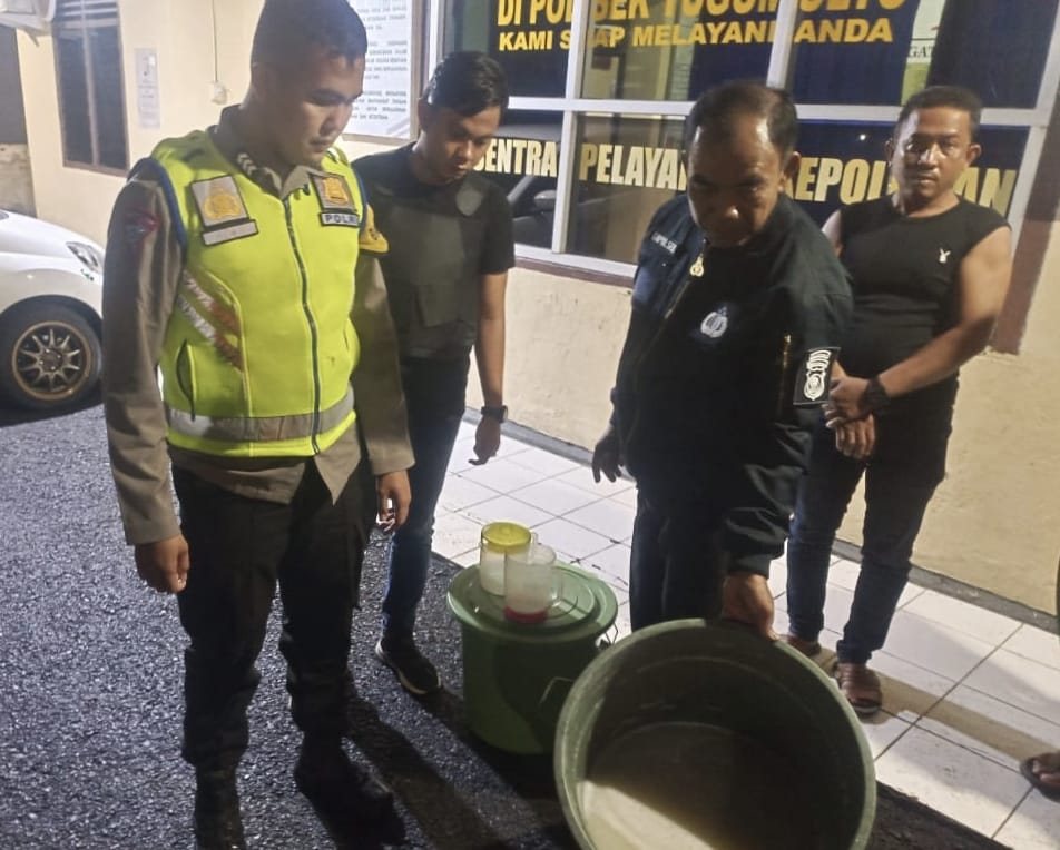 Ciptakan Ramadhan Penuh Berkah, Polsek Tugumulyo Polres Musi Rawas Amankan Penjual Miras