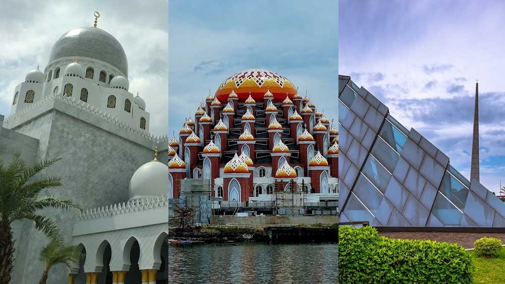 Menilik Keindahan Arsitektur 7 Masjid di Indonesia, Nomor 6 Dapat Penghargaan Arsitektur Terbaik 