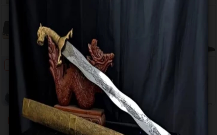 Misteri Pedang Naga Puspa yang Melegenda, Konon Ditemukan Dalam Goa Peninggalan Jepang