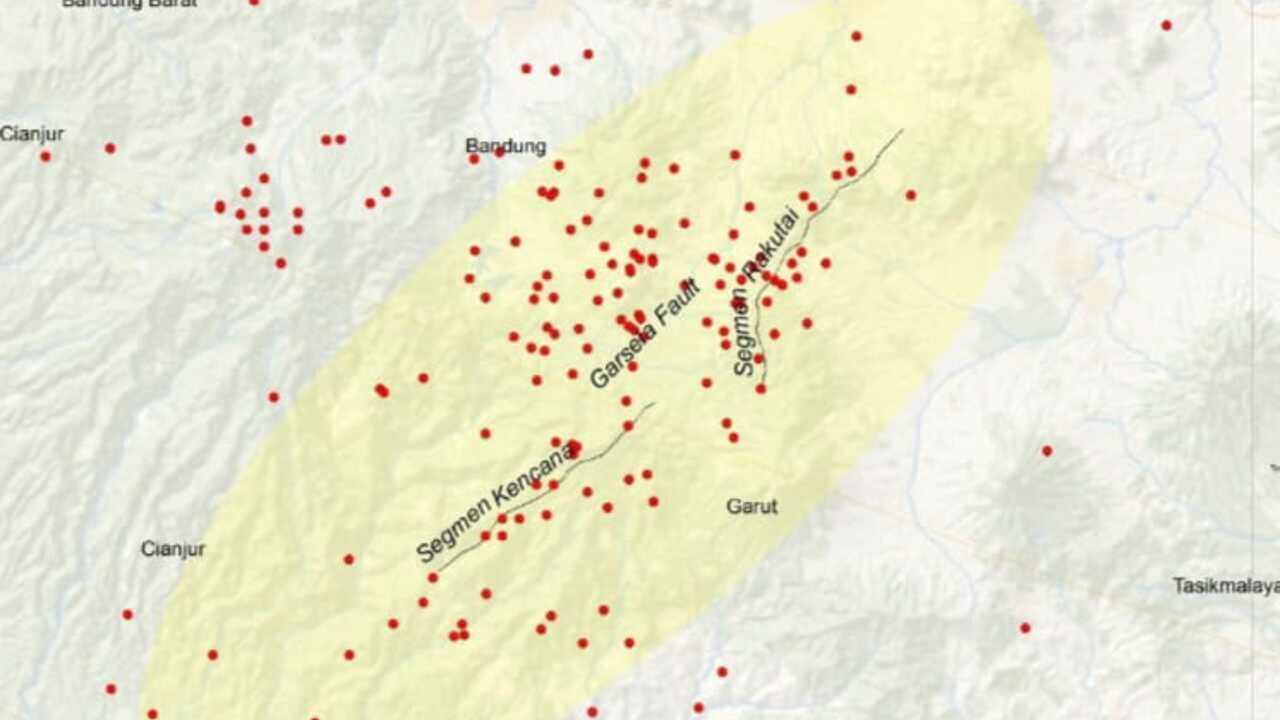 Mengenal Sesar Garsela, Zona Paling Aktif Gempa di Pulau Jawa, Daryono: Deformation Zone