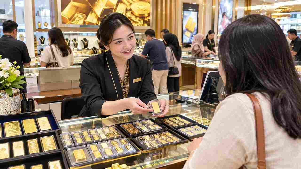 Harga Emas Pegadaian Hari Ini 8 Oktober 2026 Naik, Antam 1 Gram Tembus Rp2,619 Juta