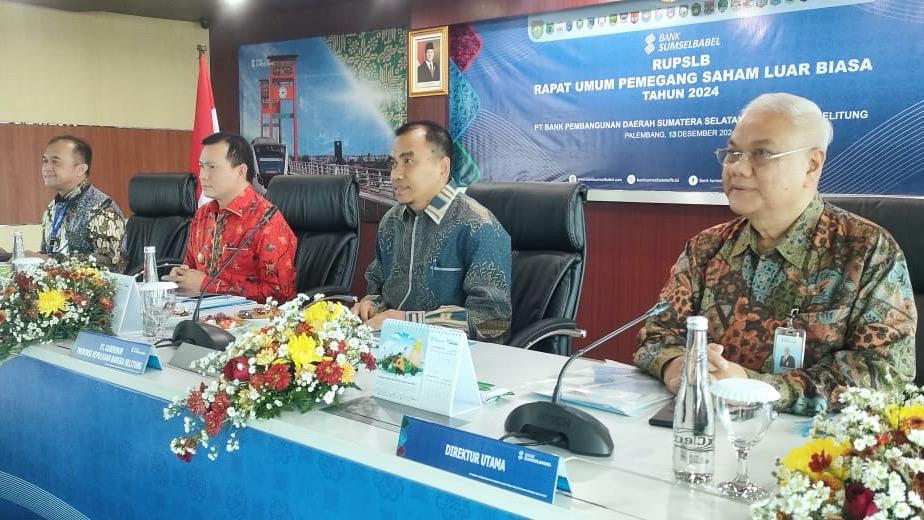 Bank Sumsel Babel Bakal Gelar RUPSLB Jilid 4, Pj Gubernur Harapkan Posisi Direksi Terisi 