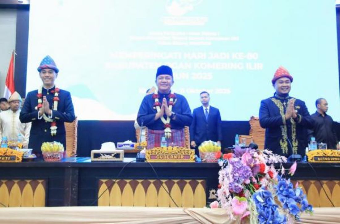 Rapat Paripurna HUT ke-80 OKI, Ini Kata Ketua DPRD Farid Hadi Sasongko