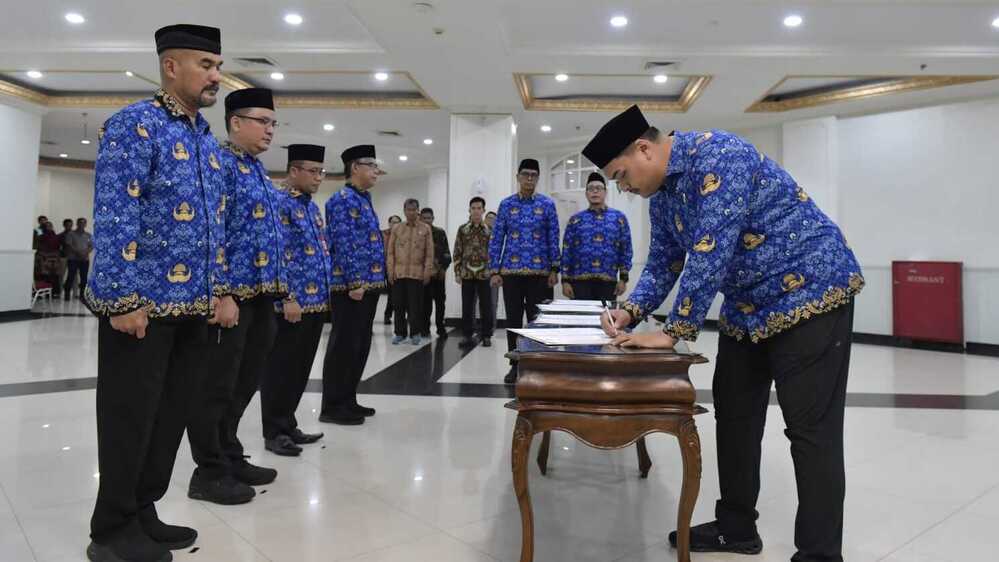 4 Pejabat Pratama Kemenpora Dilantik, Menpora Dito Harap Membawa Perubahan Positif Bagi Pemuda dan Olahraga