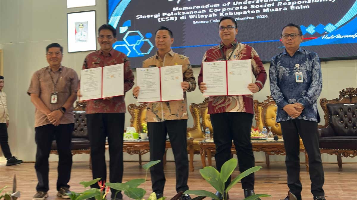 Sinergi PT Bukit Asam dengan BPKP Sumsel dan Pemkab Muara Enim Tingkatkan Akuntabilitas Program CSR