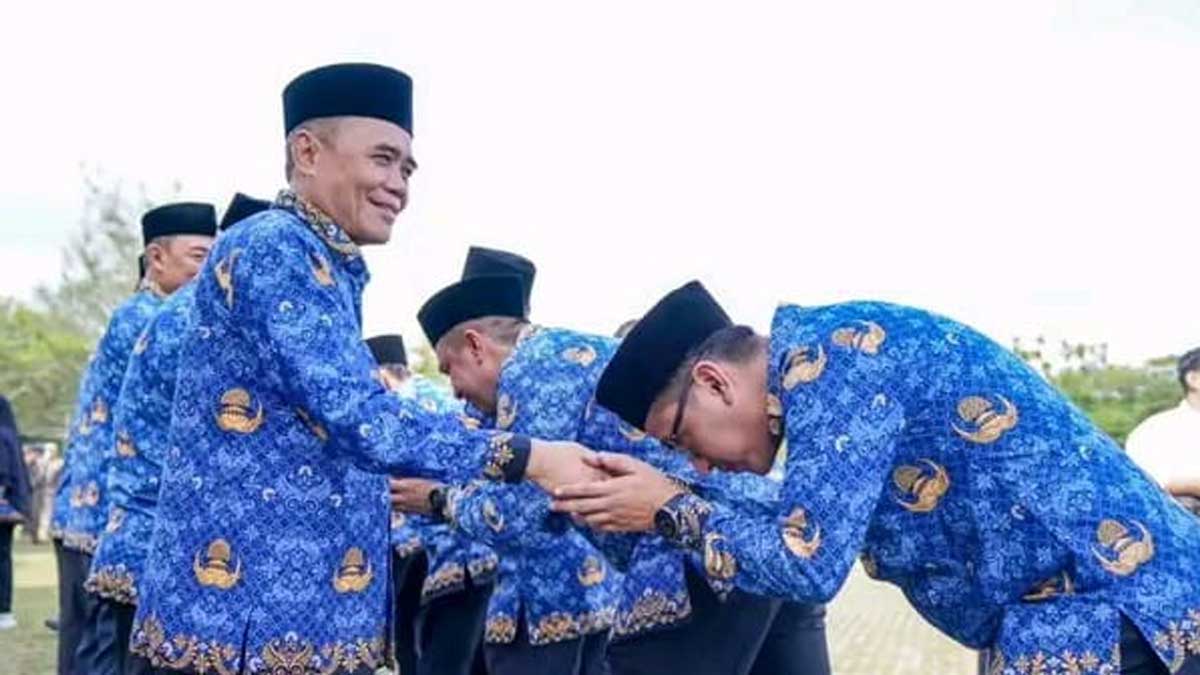 Semangat Baru Usai Lebaran, Pemkab Ogan Ilir Gelar Apel dan Halal Bihalal ASN