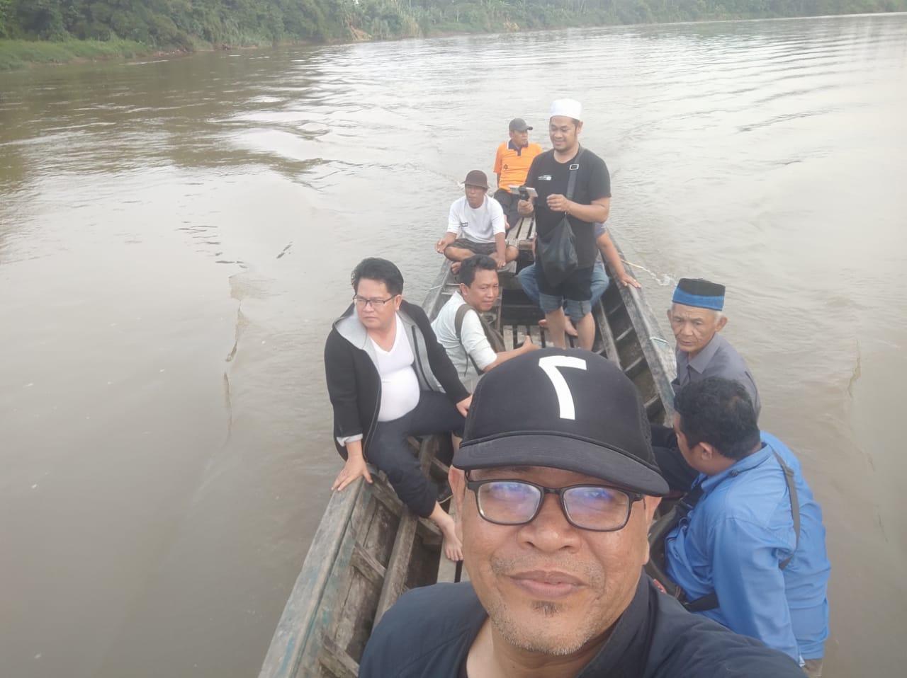  Susuri Riwayat Sungai Komering dengan Perahu Ketek