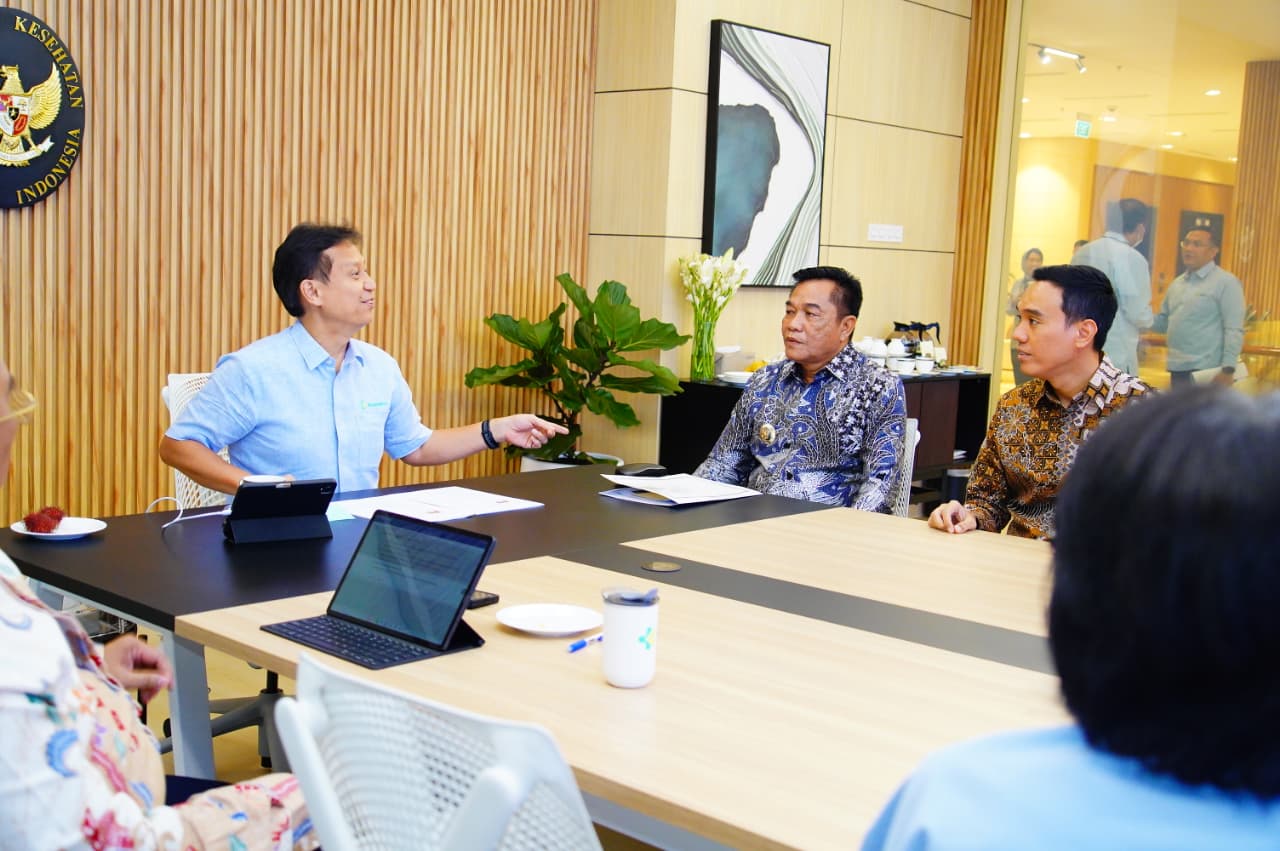 Temui Menkes, Bupati Muba Bahas Tentang Peningkatan Layanan Kesehatan