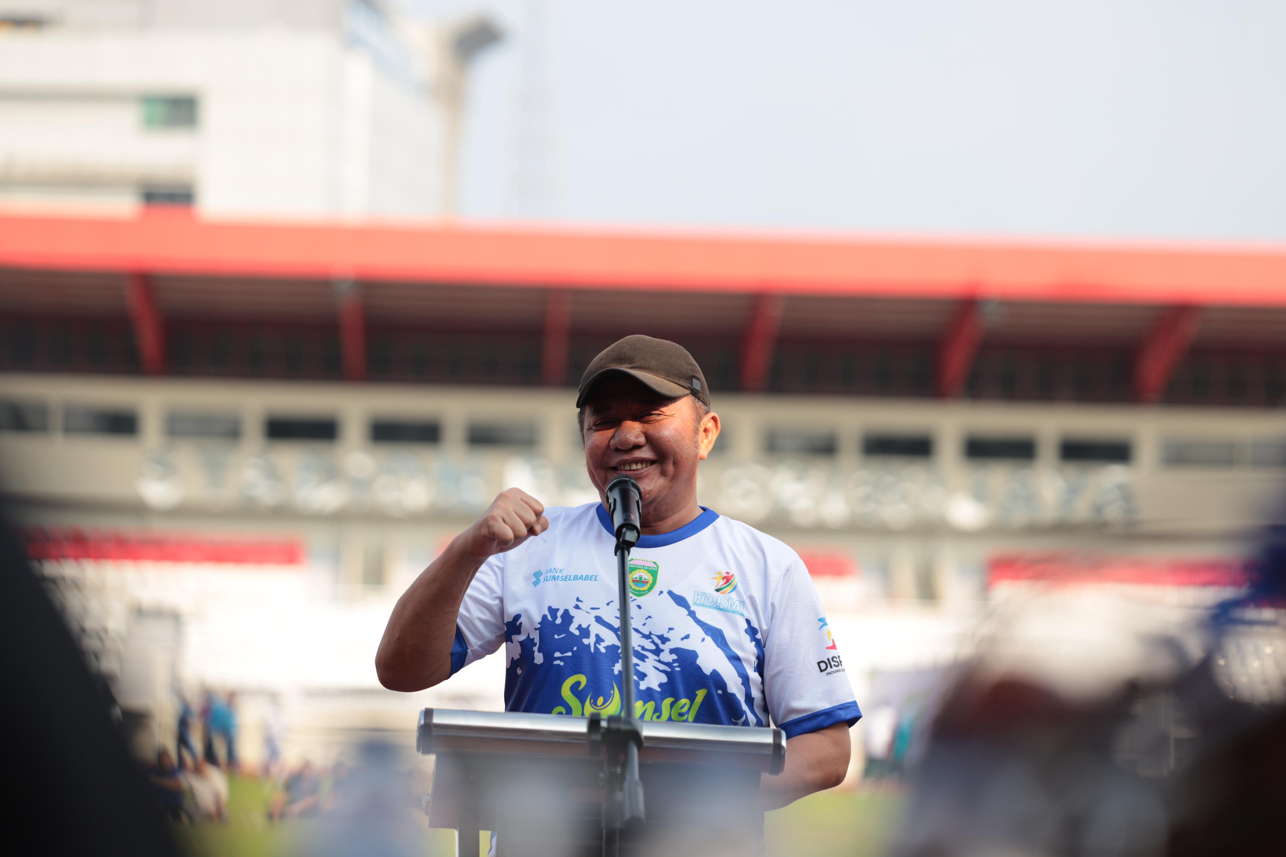 Herman Deru Harapkan Para Atlet Sumsel Sukses Dulang Prestasi di Pornas Korpri dan Fornas 2025