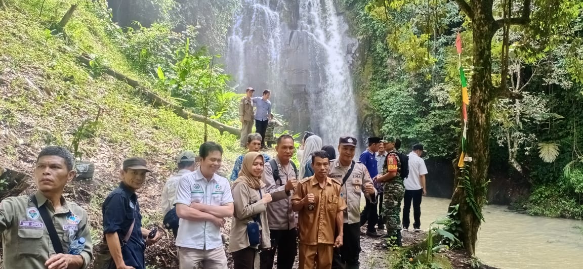 KEREN, Air Terjun Ugul Kecik Wakili Kabupaten Lahat Lomba Desa Wisata