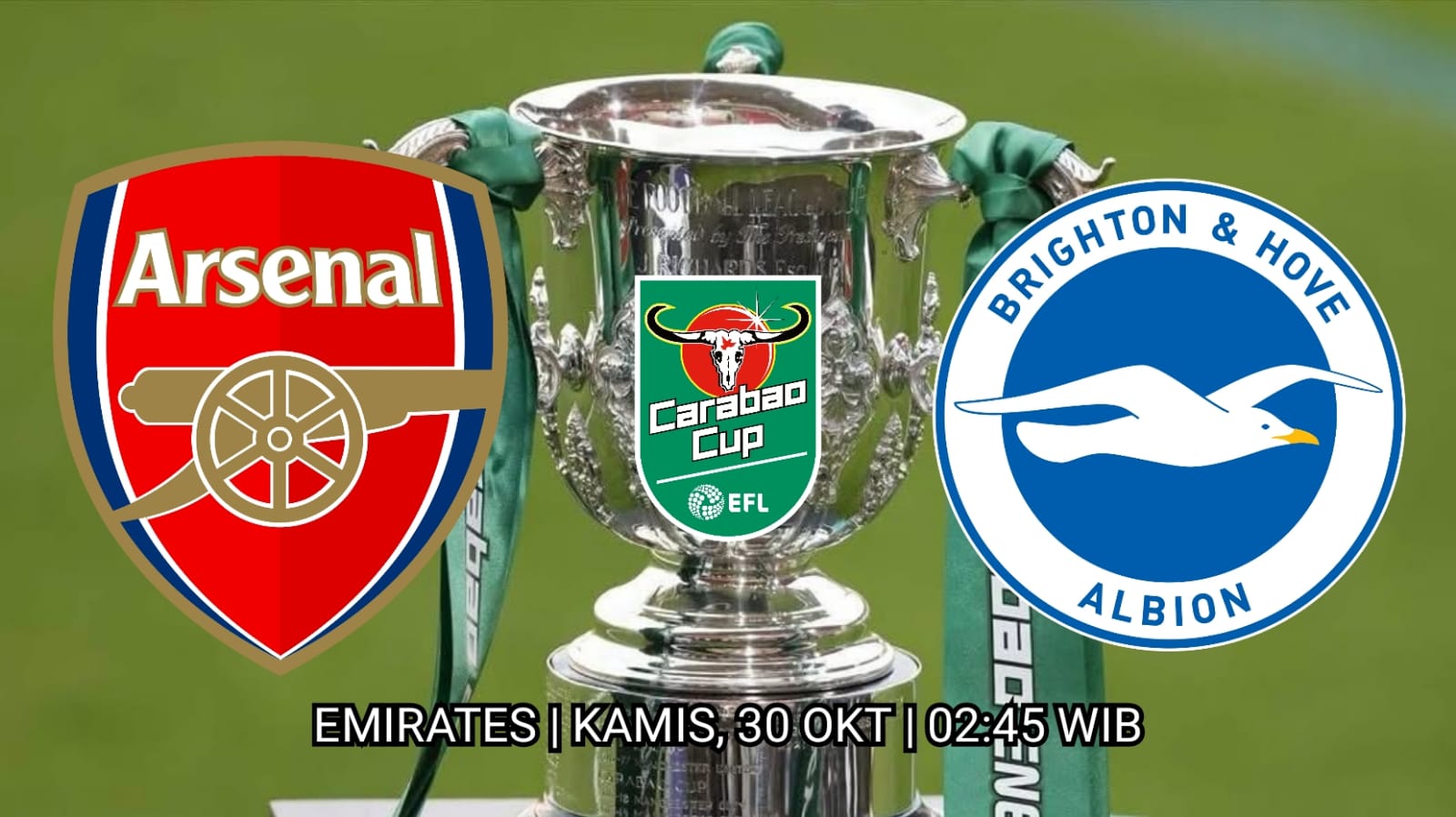 Arsenal vs Brighton: Prediksi Piala EFL Putaran 4 - Preview dan Susunan Pemain