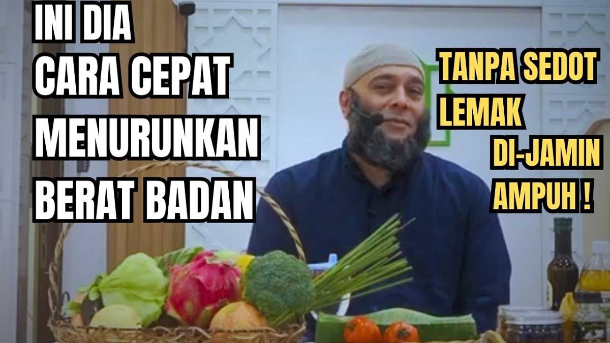 Rahasia Menurunkan Berat Badan ala Dr. Zaidul Akbar, Tanpa Diet Ketat!
