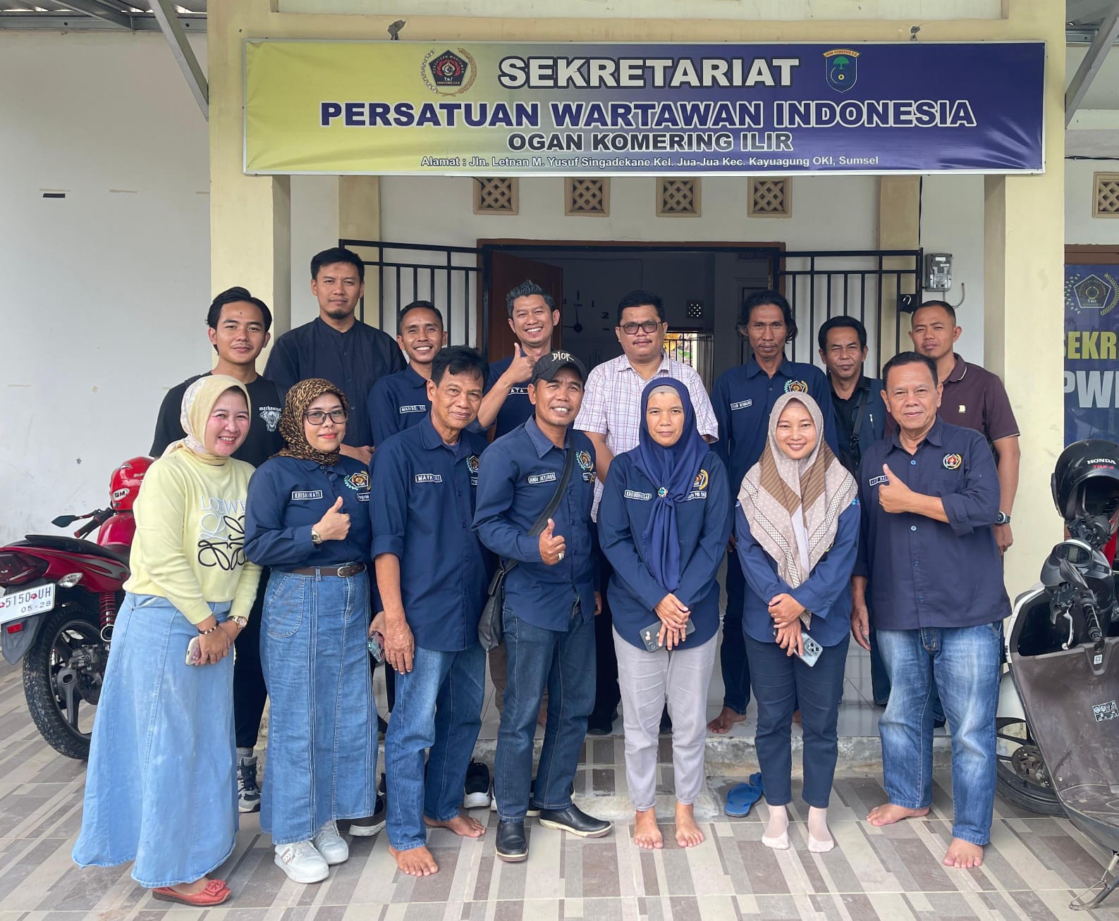 ‎Berantas Kejahatan Digital, PWI OKI Dukung Sinergitas Polda Sumsel dan OJK