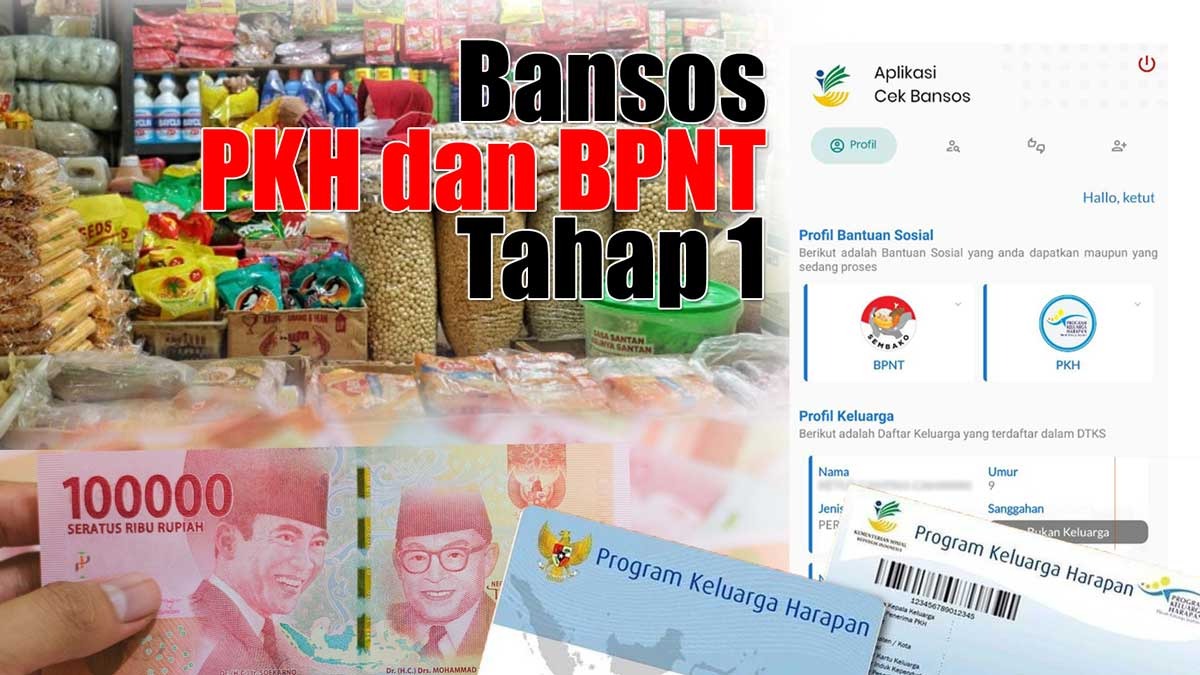 Update Saldo Bansos PKH dan BPNT Tahap 1 Masuk KKS Bank Mandiri dan BSI Hari Ini, Cek Rekening Sekarang!