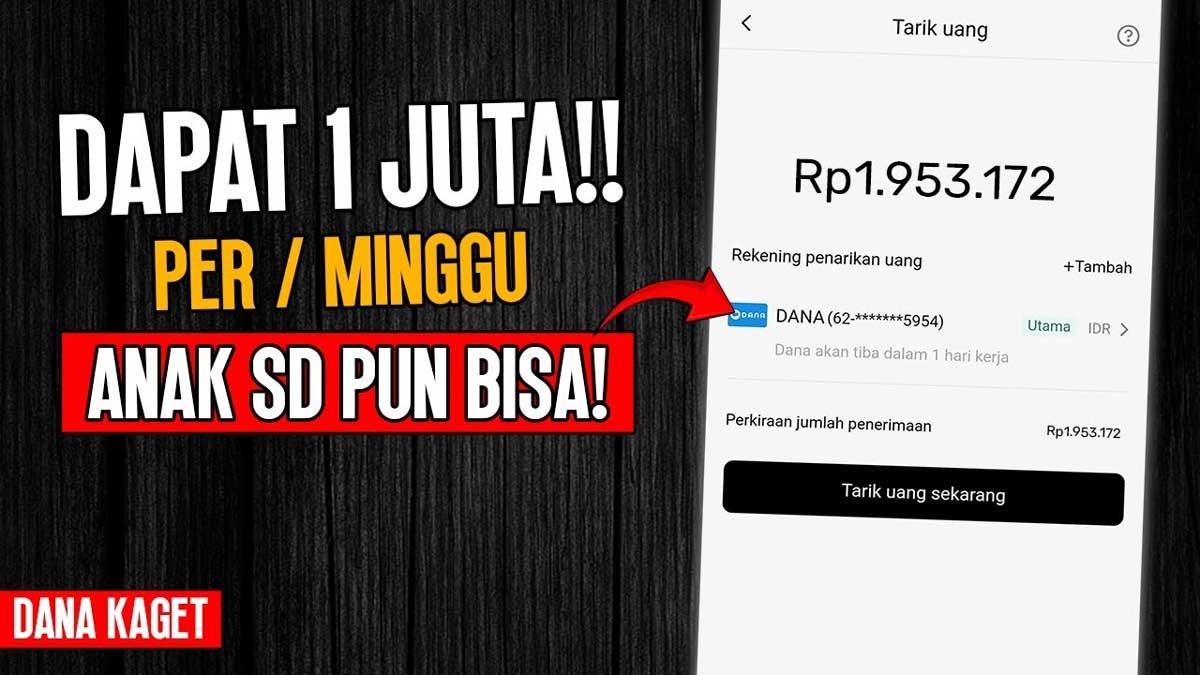 Aplikasi Ini Bikin Kamu Dapat Saldo DANA Sampai Rp1 Juta Sehari, Cuma Rebahan dan Kerja Tanpa Ribet!
