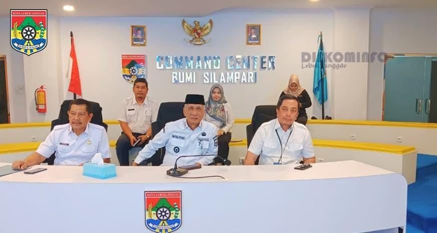 Wakil Wali Kota Lubuklinggau H Rustam Effendi Ikuti Rakor Pengendalian Inflasi