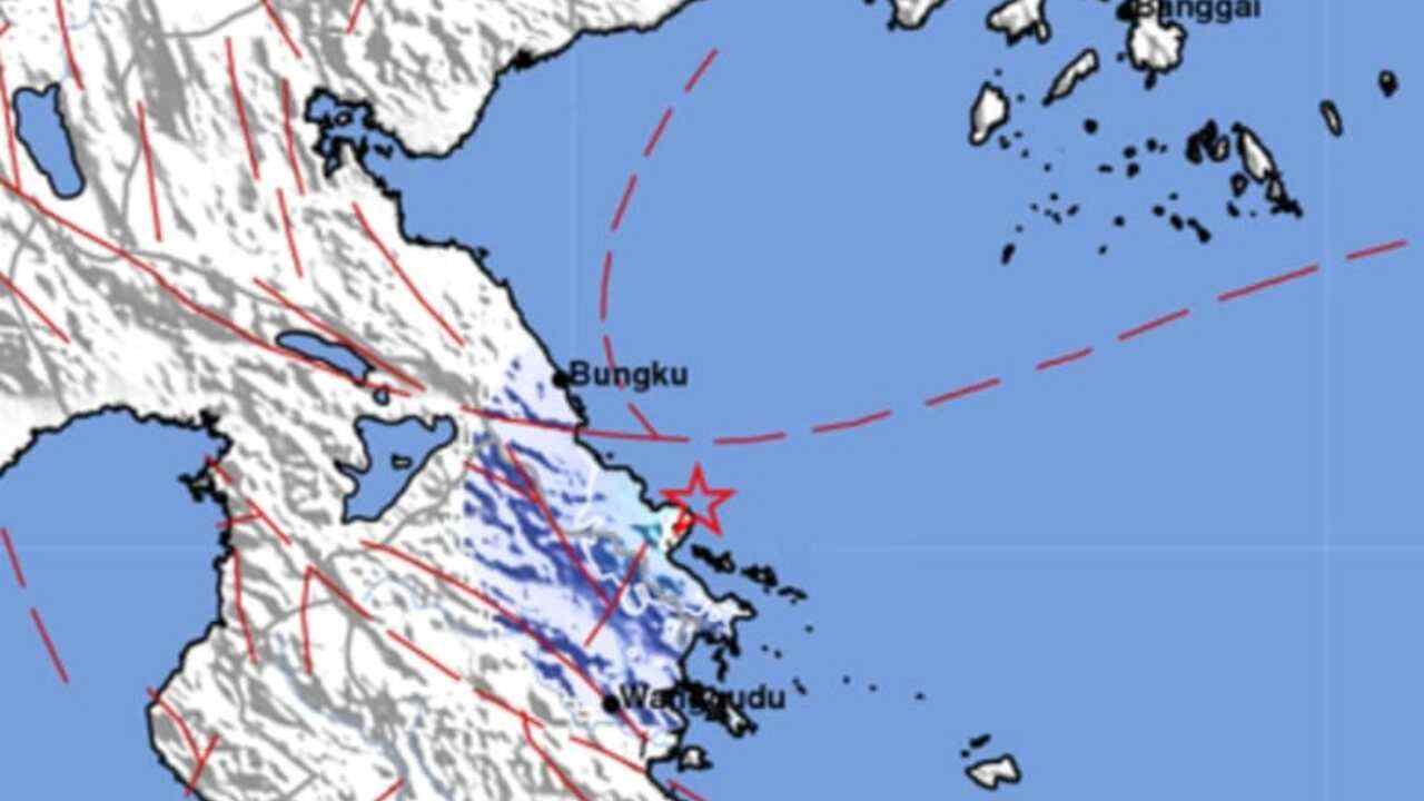 Update BMKG, Gempa Magnitudo 4.2 Guncang Morowali Sulteng, Disini Titik Episentrumnya