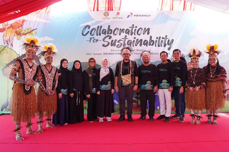 Pertamina EP Papua Field Tanam 110 Ribu Pohon di Sorong