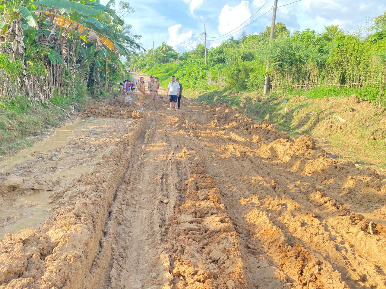 2 Ruas Jalan Rusak di Jirak Jaya Segera Diperbaiki, Pemkab Muba Kucurkan Anggaran Rp18,3 Miliar
