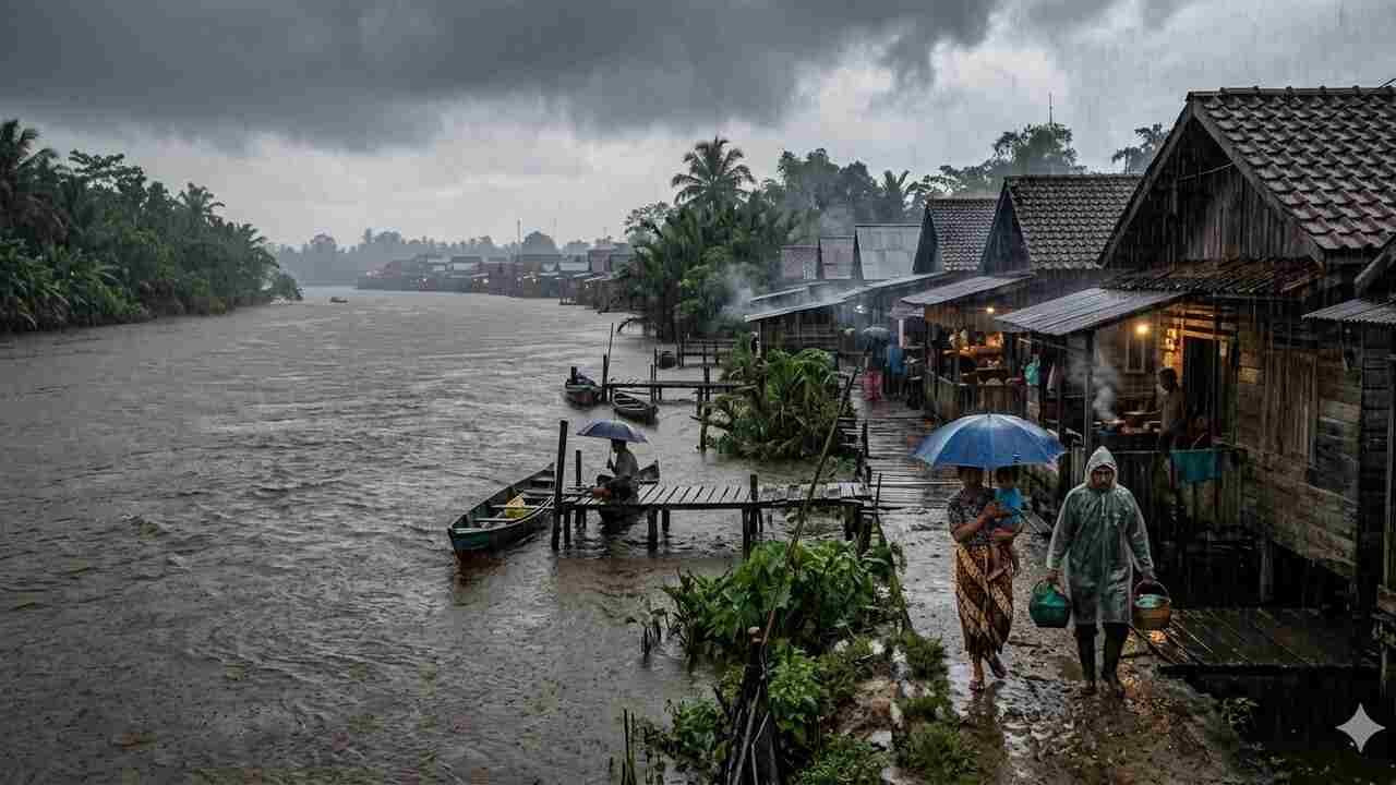 Prakiraan Cuaca Sumsel Hari Ini: Palembang Berawan, Sejumlah Daerah Diguyur Hujan Ringan