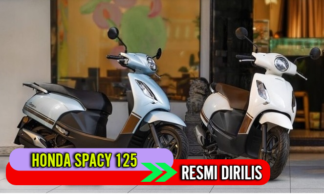 Honda Spacy 125 Resmi Rilis, Ini Spesifikasi, Fitur dan Harganya